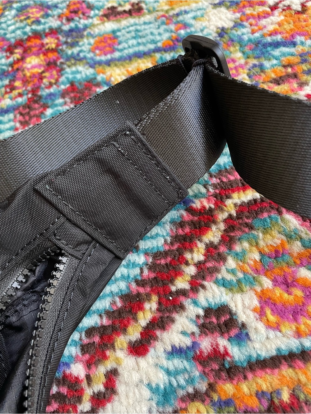 Black Medium Crescent -like Baggu brand: xsuioy- great condition 🖤 - Picture 5 of 5